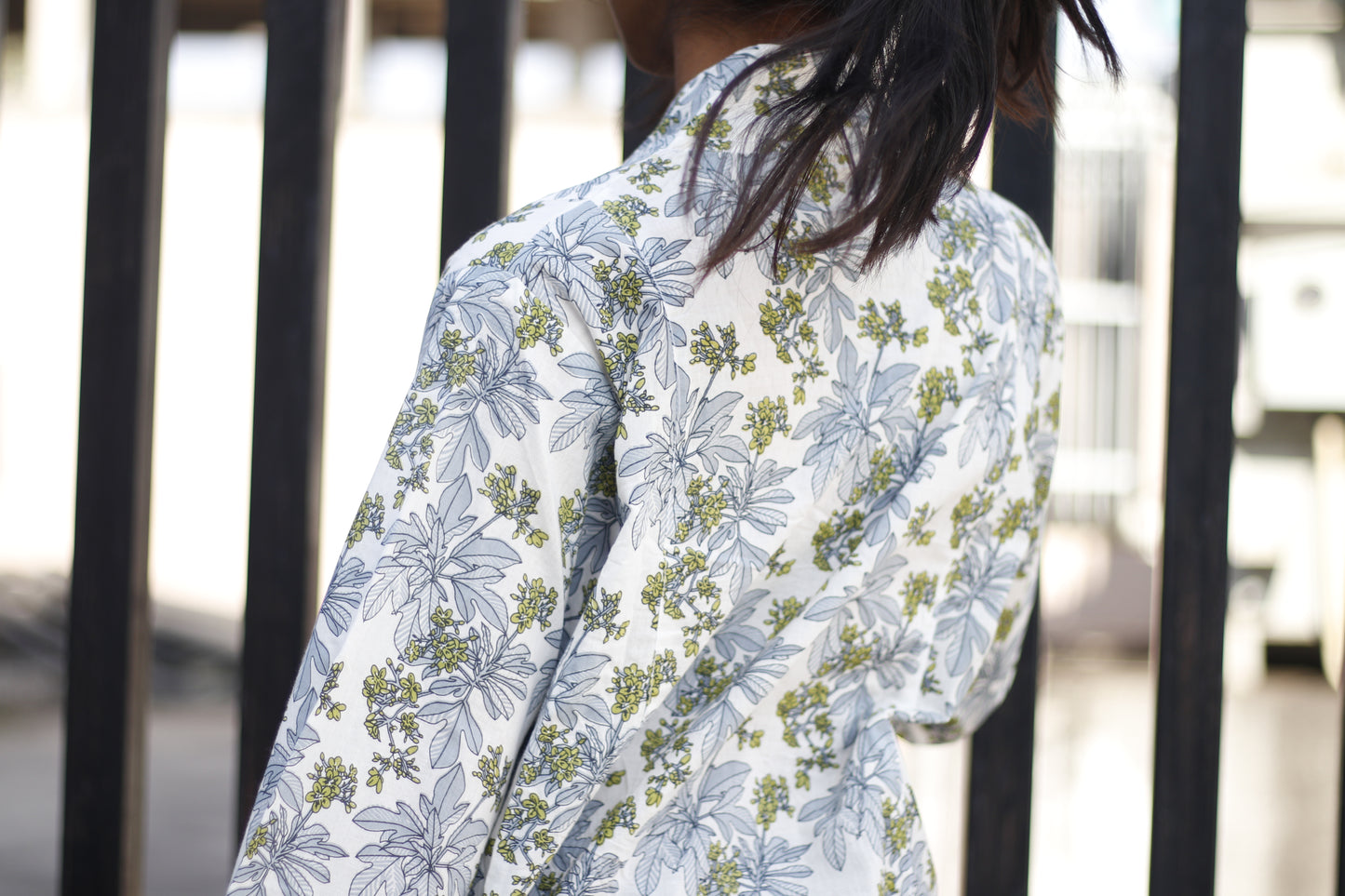 Whispering Petals White Floral Dress