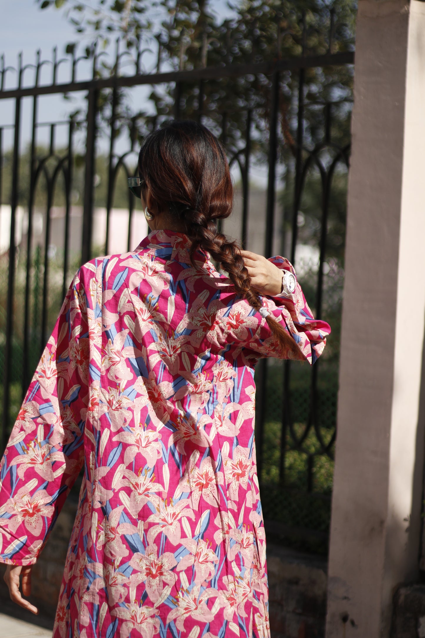 Rosé Pink Blossom Dress