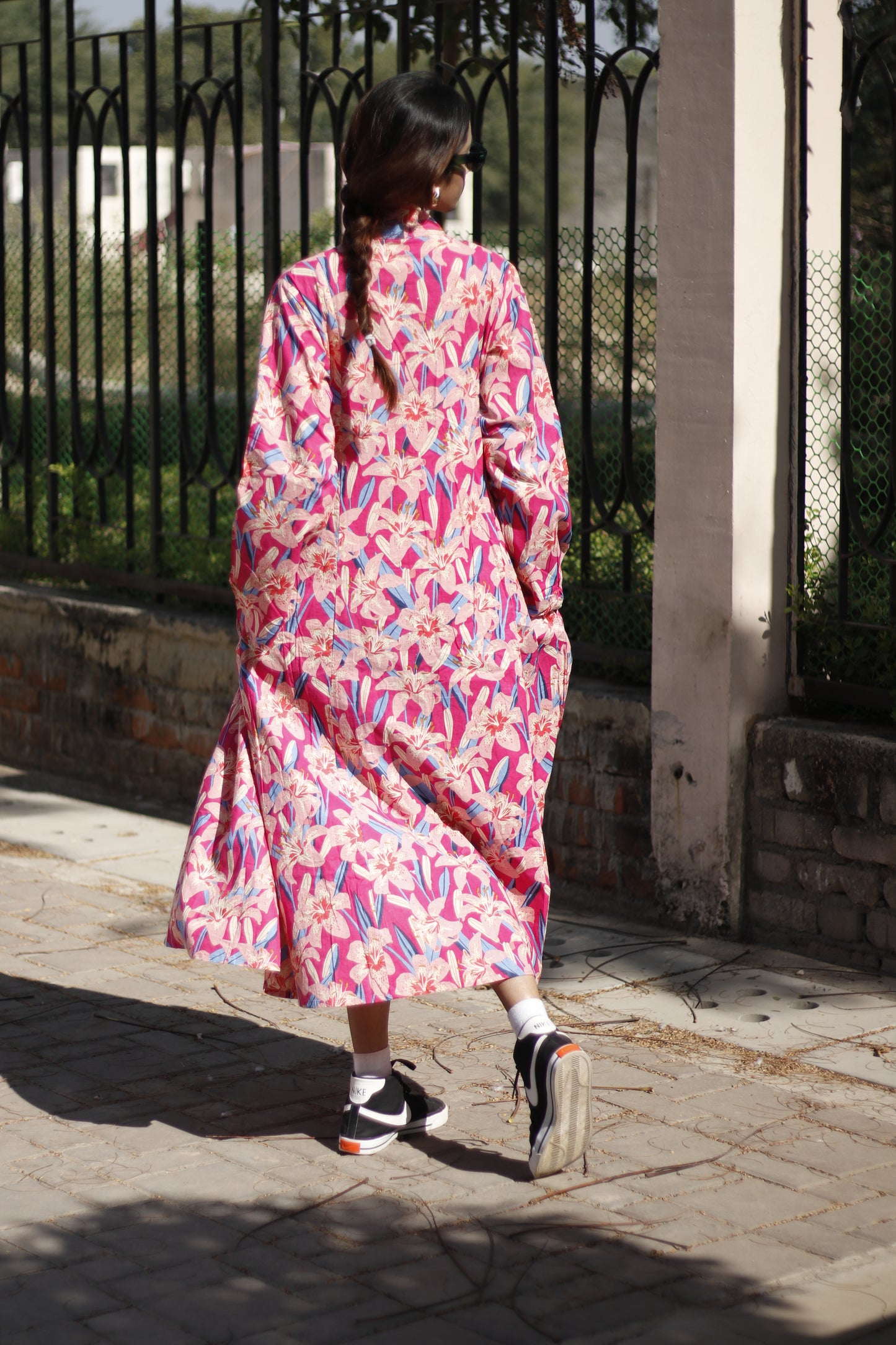 Rosé Pink Blossom Dress