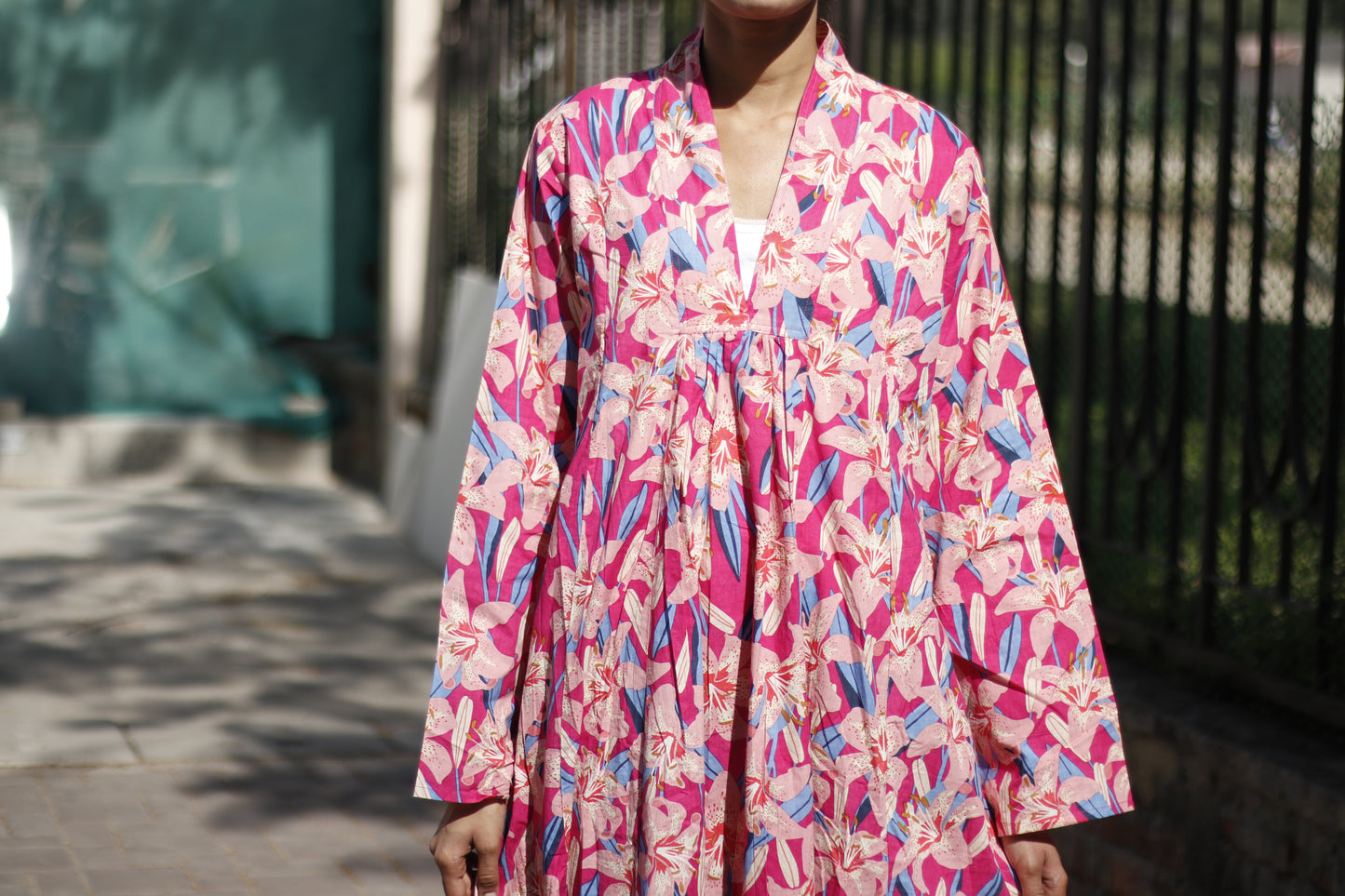 Rosé Pink Blossom Dress