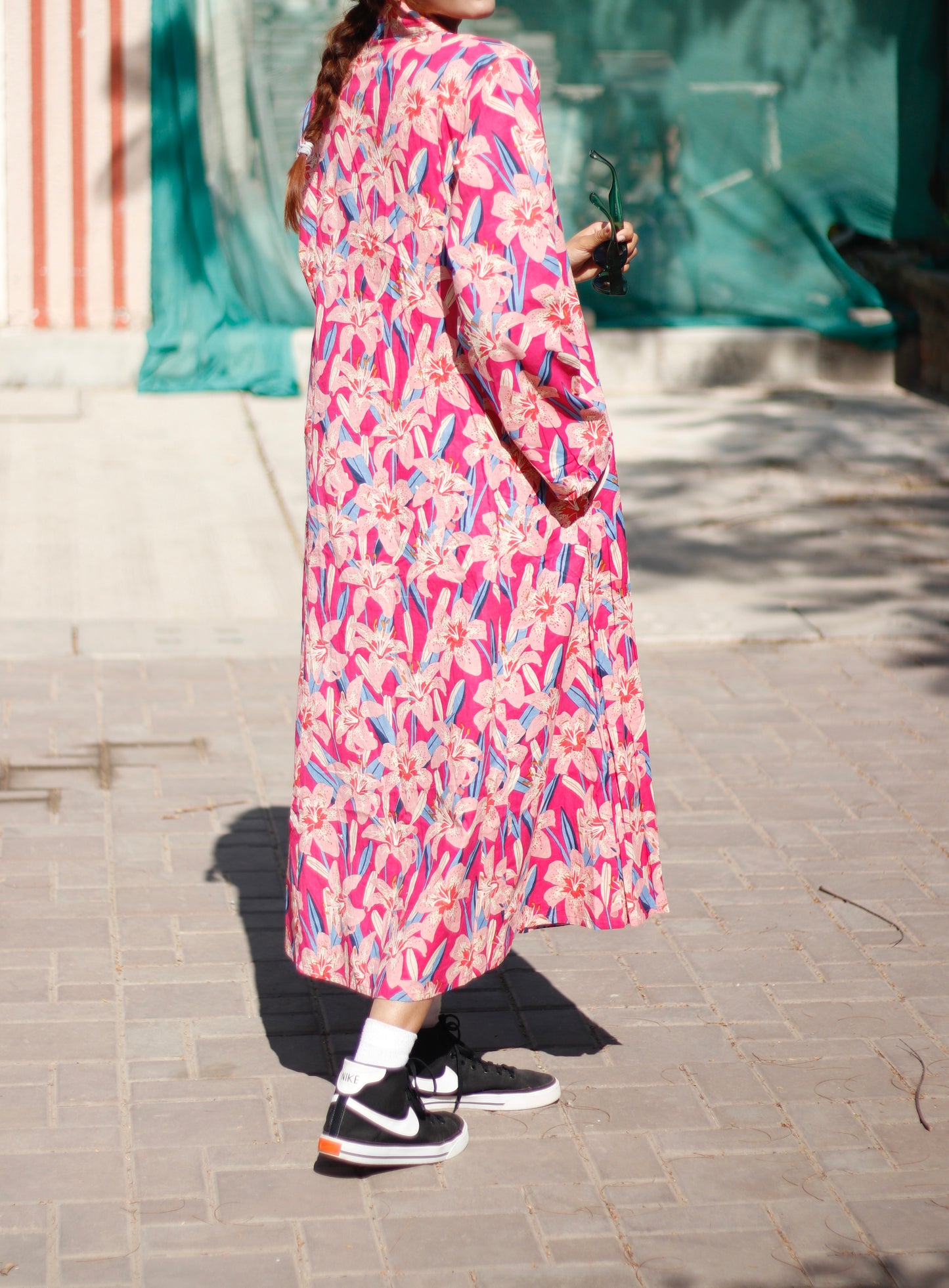 Rosé Pink Blossom Dress